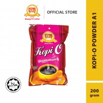 Kluang TV Coffee Kopi-O Powder Grade A1 (200gm)